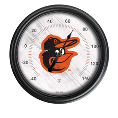 Baltimore Orioles Logo LED Thermometer | MLB LED Outdoor Thermometer