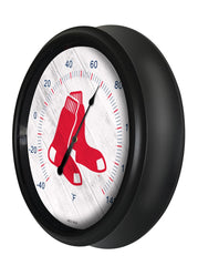 Boston Red Sox Logo LED Thermometer | MLB LED Outdoor Thermometer