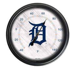Detroit Tigers Logo LED Thermometer | MLB LED Outdoor Thermometer
