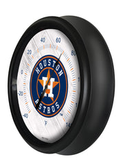 Houston Astros Logo LED Thermometer | MLB LED Outdoor Thermometer