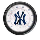 New York Yankees Logo LED Thermometer | MLB LED Outdoor Thermometer