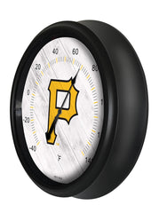 Pittsburgh Pirates Logo LED Thermometer | MLB LED Outdoor Thermometer