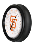 San Francisco Giants Logo LED Thermometer | MLB LED Outdoor Thermometer