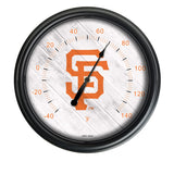 San Francisco Giants Logo LED Thermometer | MLB LED Outdoor Thermometer