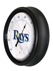 Tampa Bay Rays Logo LED Thermometer | MLB LED Outdoor Thermometer