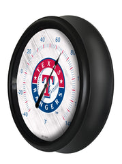 Texas Rangers Logo LED Thermometer | MLB LED Outdoor Thermometer