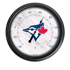 Toronto Blue Jays Logo LED Thermometer | MLB LED Outdoor Thermometer 