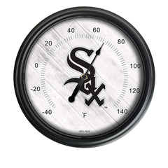 Chicago White Sox Logo LED Thermometer | MLB LED Outdoor Thermometer