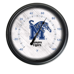 University of Memphis Officially Licensed Logo Indoor - Outdoor LED Thermometer
