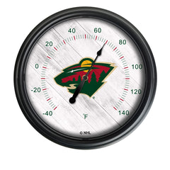 National Hockey Leagues Minnesota Wild Indoor/Outdoor Thermometer with LED Lights
