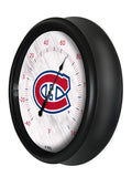 Montreal Canadians Logo LED Thermometer | LED Outdoor Thermometer