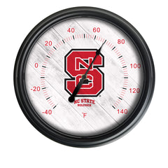 North Carolina State University Officially Licensed Logo Indoor - Outdoor LED Thermometer