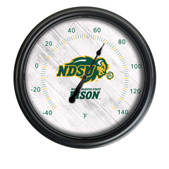 North Dakota State University Officially Licensed Logo Indoor - Outdoor LED Thermometer