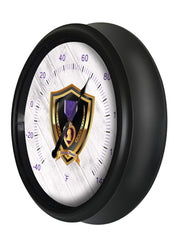 Purple Heart LED Thermometer | LED Outdoor Thermometer