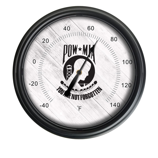 POW/MIA LED Thermometer | LED Outdoor Thermometer