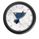 St. Louis Blues Logo LED Thermometer | LED Outdoor Thermometer