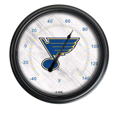National Hockey Leagues St. Louis Blues Indoor/Outdoor Thermometer with LED Lights