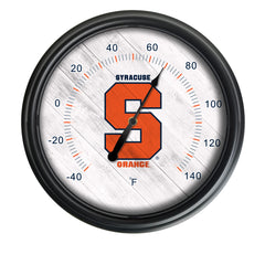 Syracuse University Officially Licensed Logo Indoor - Outdoor LED Thermometer