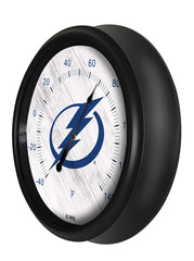 National Hockey Leagues Tampa Bay Lightning Indoor/Outdoor Thermometer with LED Lights Side View