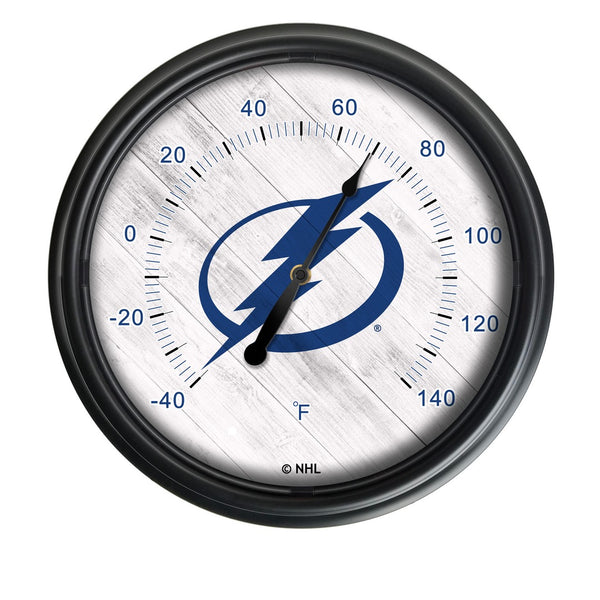 Tampa Bay Lightning Logo LED Thermometer | LED Outdoor Thermometer