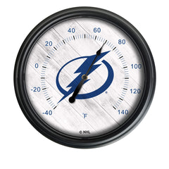 National Hockey Leagues Tampa Bay Lightning Indoor/Outdoor Thermometer with LED Lights