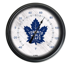 National Hockey Leagues Toronto Maple Leafs Indoor/Outdoor Thermometer with LED Lights