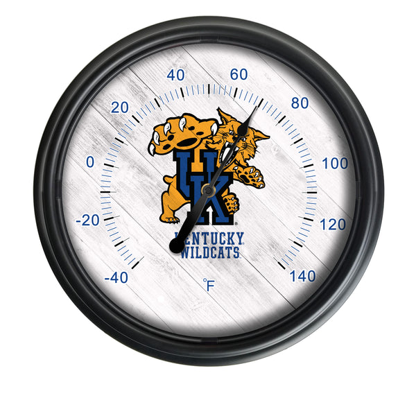 University of Kentucky (Cat) LED Thermometer | LED Outdoor Thermometer