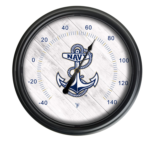 US Naval Academy LED Thermometer | LED Outdoor Thermometer