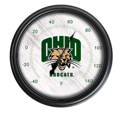 Ohio University Officially Licensed Logo Indoor - Outdoor LED Thermometer