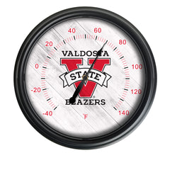 Valdosta State University Officially Licensed Logo Indoor - Outdoor LED Thermometer