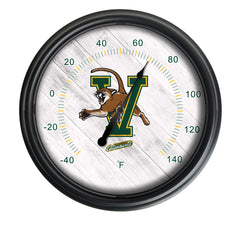 University of Vermont Officially Licensed Logo Indoor - Outdoor LED Thermometer