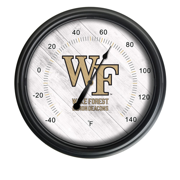 Wake Forest University LED Thermometer | LED Outdoor Thermometer