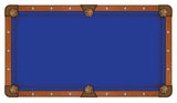 Hainsworth Classic Series - Euro Blue Pool Table Cloth