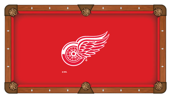 Detroit Red Wings Logo Billiard Cloth