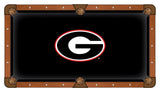 Georgia Bulldogs Pool Table