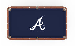 Atlanta Braves Major League Baseball Logo Billiard Cloth