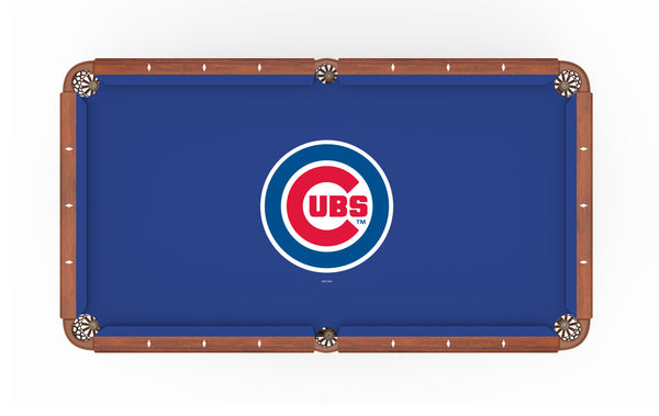 Chicago Cubs Major League Baseball Logo Billiard Cloth