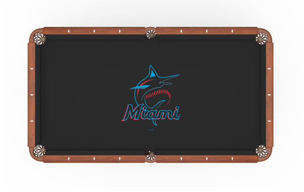 Miami Marlins Major League Baseball Logo Billiard Cloth