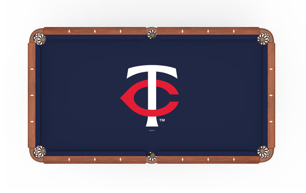 Minnesota Twins Major League Baseball Logo Billiard Cloth