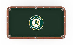 Oakland Athletics Major League Baseball Logo Billiard Cloth