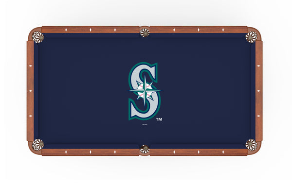 Seattle Mariners Major League Baseball Logo Billiard Cloth