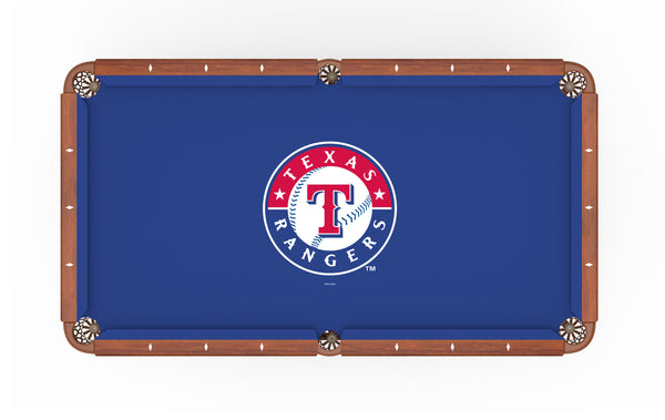 Texas Rangers Major League Baseball Logo Billiard Cloth