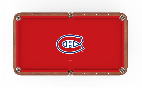 Montreal Canadians Logo Billiard Cloth