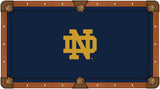 Notre Dame ND Logo Billiard Cloth