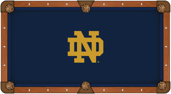 Notre Dame ND Logo Billiard Cloth