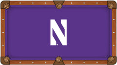 Northwestern Logo Billiard Cloth
