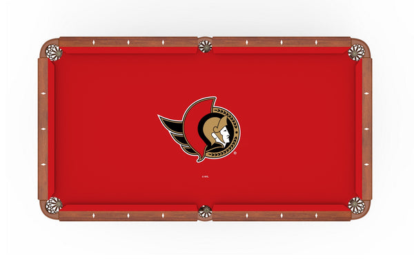 Ottawa Senators Logo Billiard Cloth