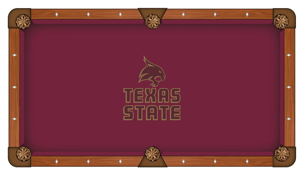 Texas State Logo Billiard Cloth