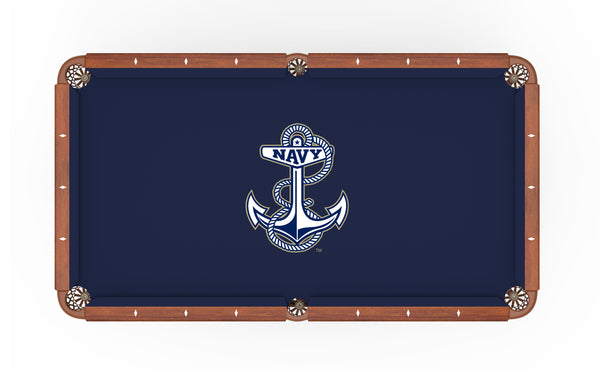 US Navy Midshipmen Academy Logo Billiard Cloth