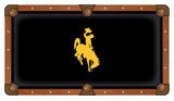 Wyoming Logo Billiard Cloth